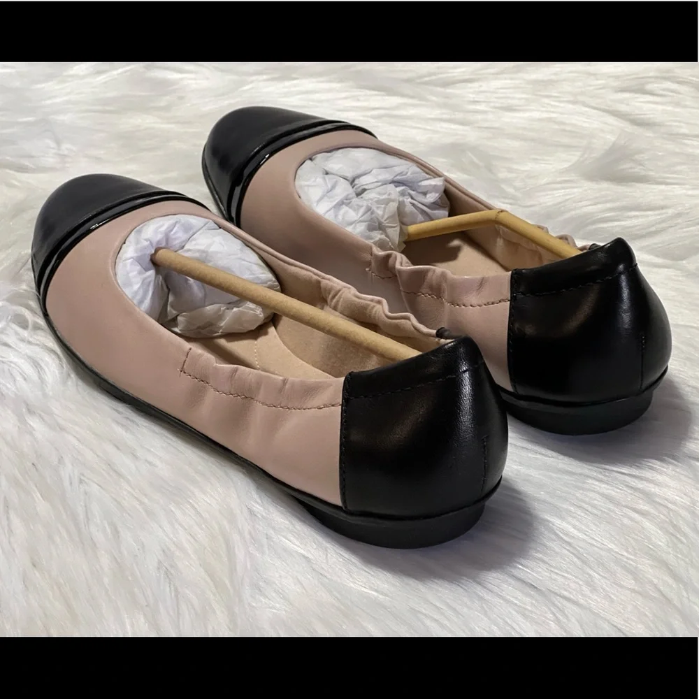 New Clarks Women's Gracelin Jenny Flat Nude Pink - Picture 4 of 14